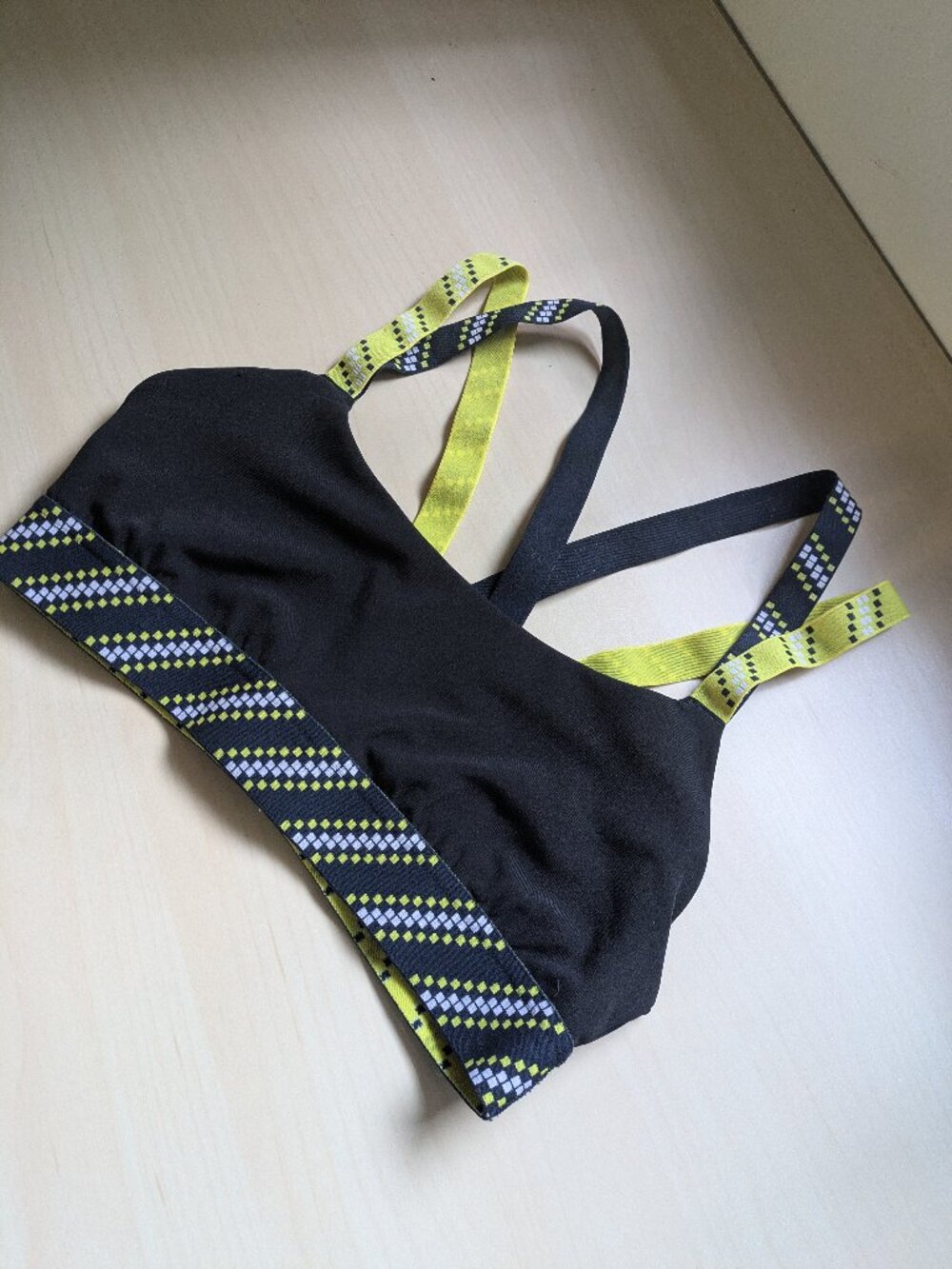 Lululemon Inner Expanse Bra Black Size 6 Yoga Sports Bra